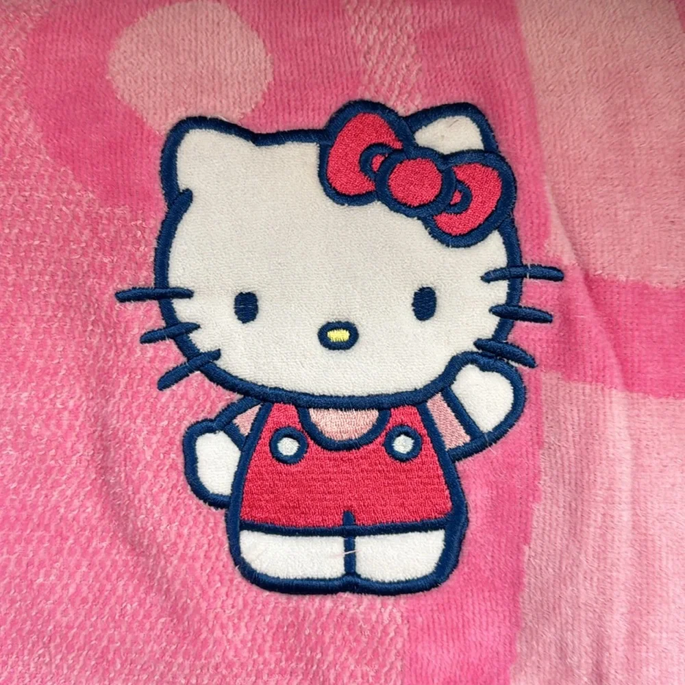 Hello Kitty Embroidered Beach Towel 34 in. X 63 in